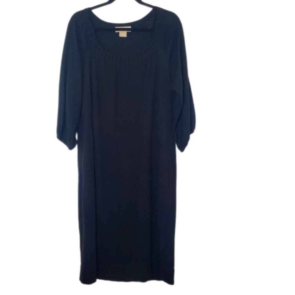 Michael Michael Kors‎ NWT Women's Black Cotton Blend Knit Dress